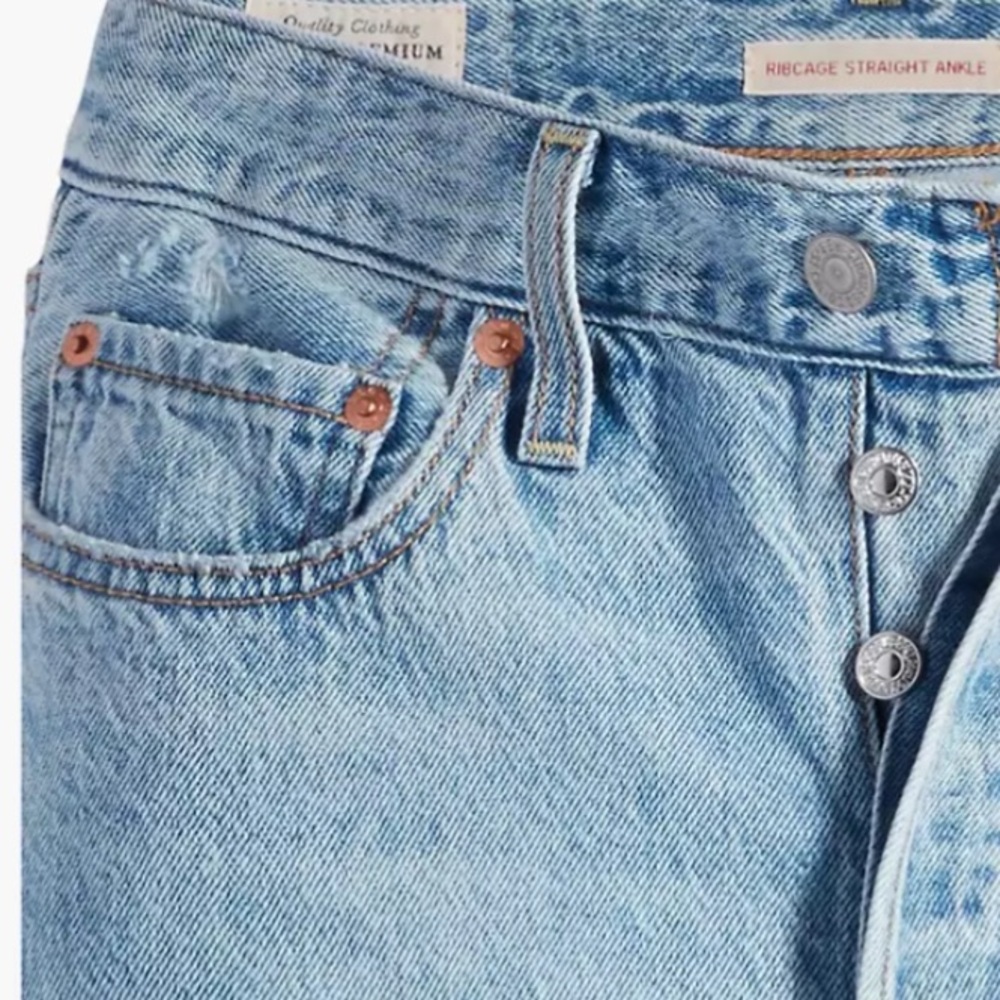 Levis Ribcage Straight - Picture 9 of 12